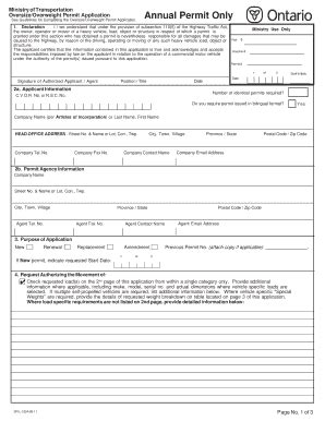 tennessee oversize permit application.